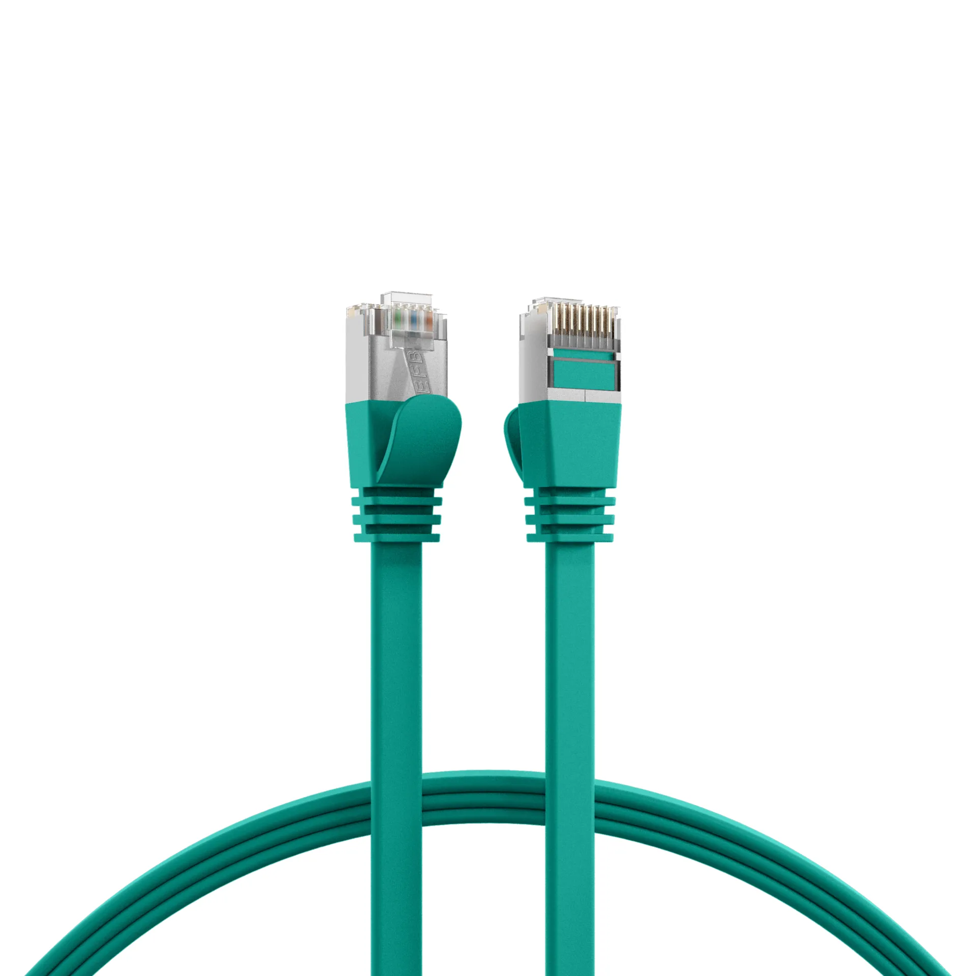 RJ45 Flachpatchkabel Cat.6A U/FTP PVC