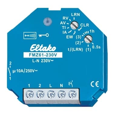 ELTAKO FMZ61-230V Funkaktor Multifunktions-Zeitrelais