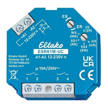ELTAKO ESR61M-UC Multifunktions-Stromstoß-Schaltrelais