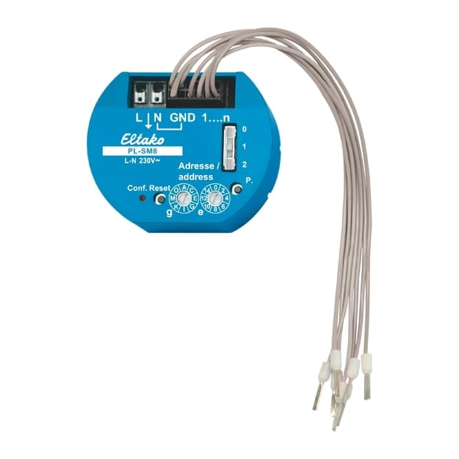 ELTAKO PL-SM8 Powerline-Sensoreingang 8 Kanäle