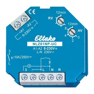 ELTAKO NLZ61NP-UC Nachlaufschalter