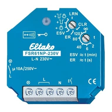 ELTAKO FSR61NP-230V Funkaktor Stromstoß-Schaltrelais