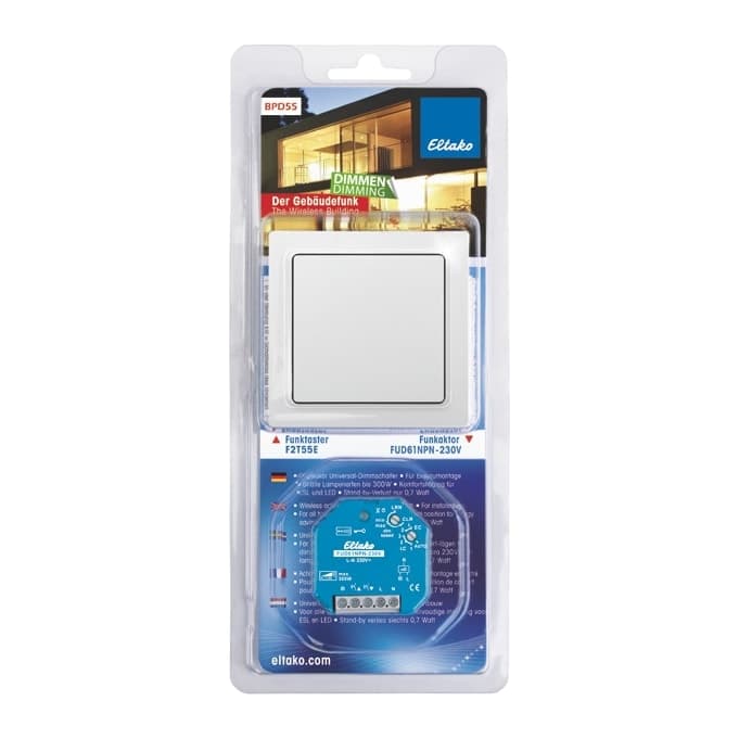 ELTAKO BPD55 Blister-Pack Blisterpack Dimmen FUD61NPN-230V