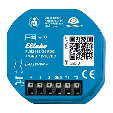 ELTAKO FJ62/12-36VDC Funk-Jalousie- und Rollladen-Aktor