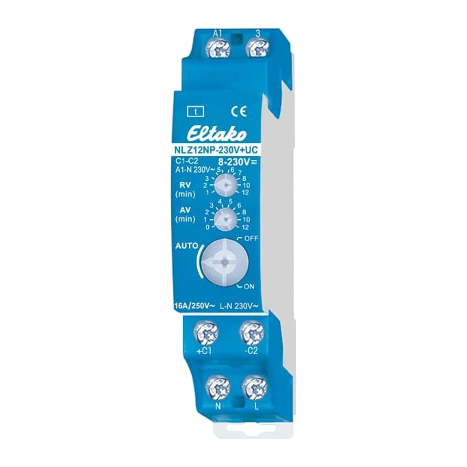 ELTAKO NLZ12NP-230V+UC Nachlaufschalter