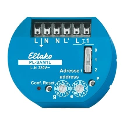 ELTAKO PL-SAM1L Powerline-Aktor 1 Kanal