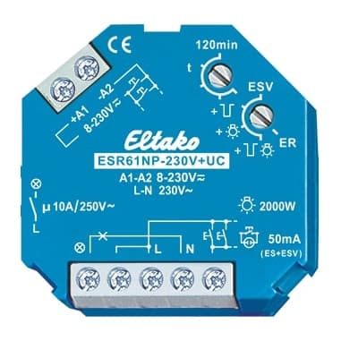 ELTAKO ESR61NP-230V+UC Stromstoß-Schaltrelais