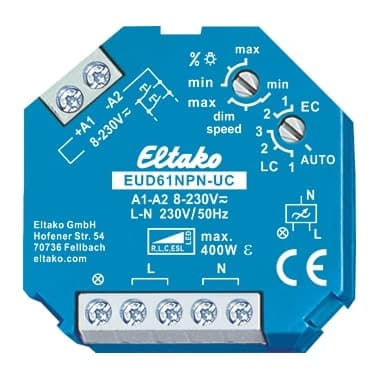 ELTAKO EUD61NPN-UC Universal-Dimmschalter