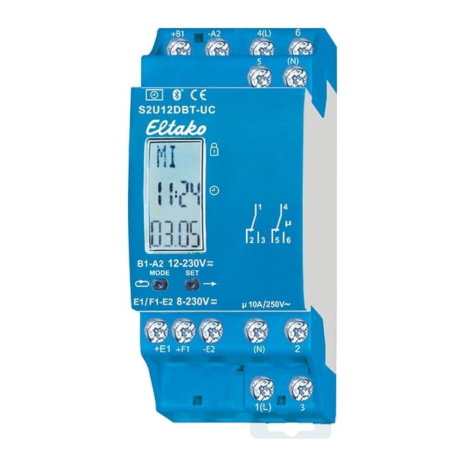 ELTAKO S2U12DBT-UC 2-Kanal-Schaltuhr