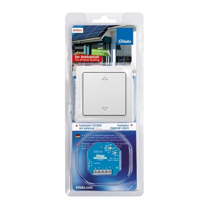 ELTAKO BPB55 Blister-Pack Blisterpack Beschattung FSB61NP-230V