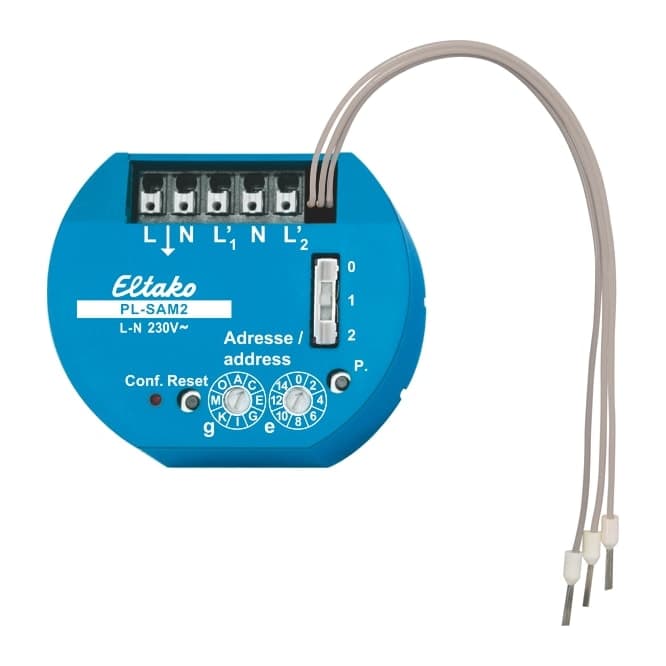 ELTAKO PL-SAM2 Powerline-Jalousie-Aktor für 1 Motor