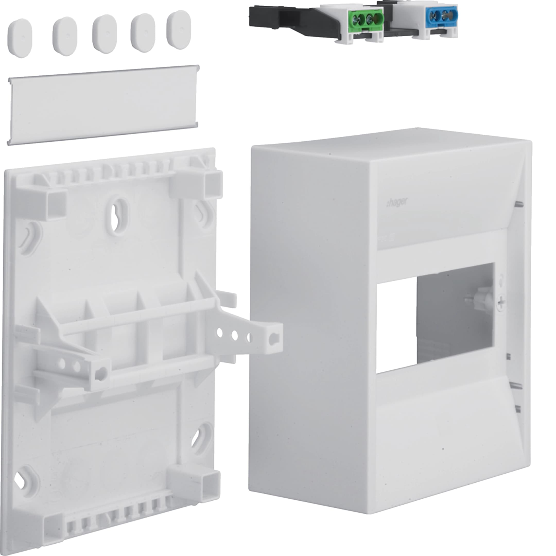 Miniverteiler Aufputz gamma 6 TE IP30