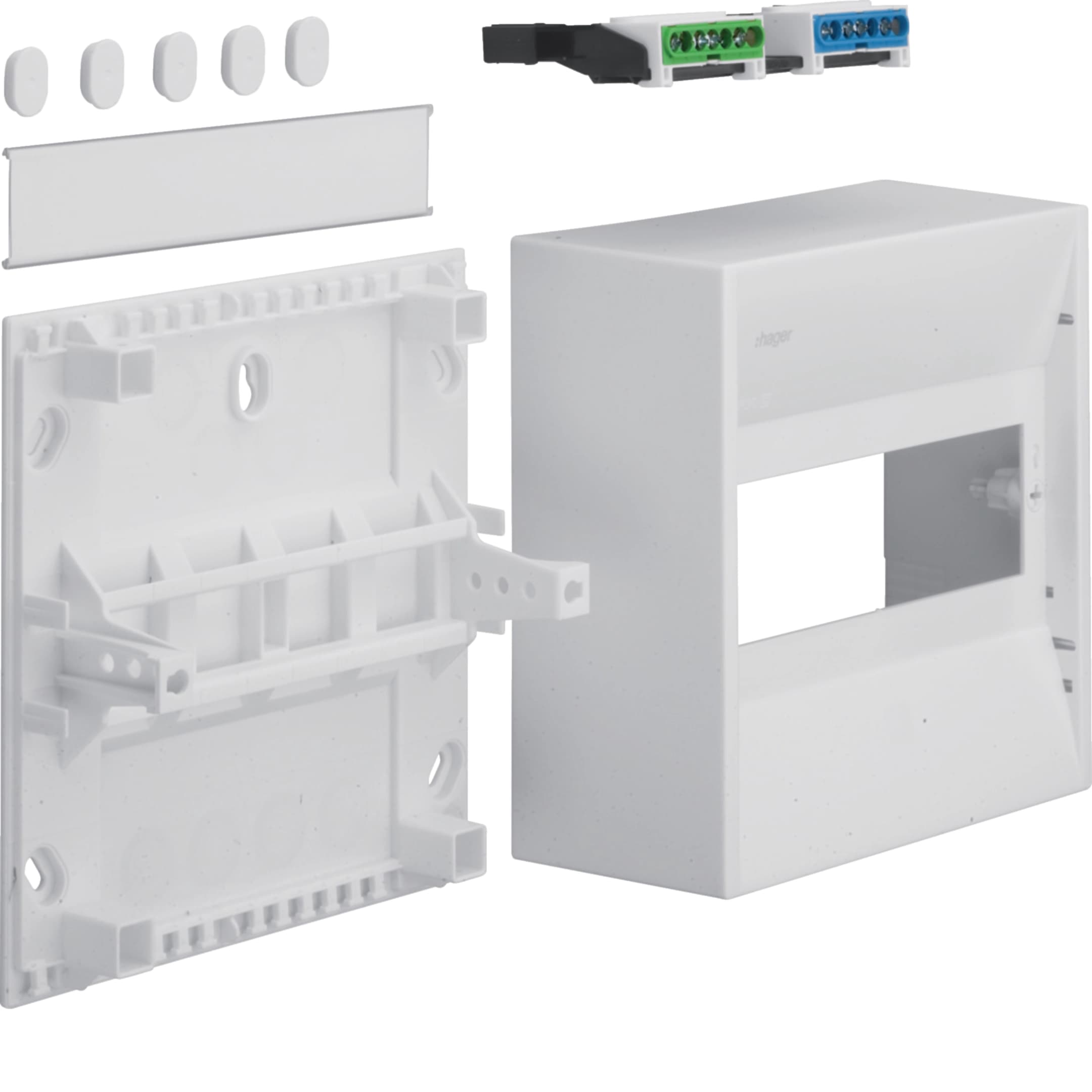 Miniverteiler Aufputz gamma 8 TE IP30