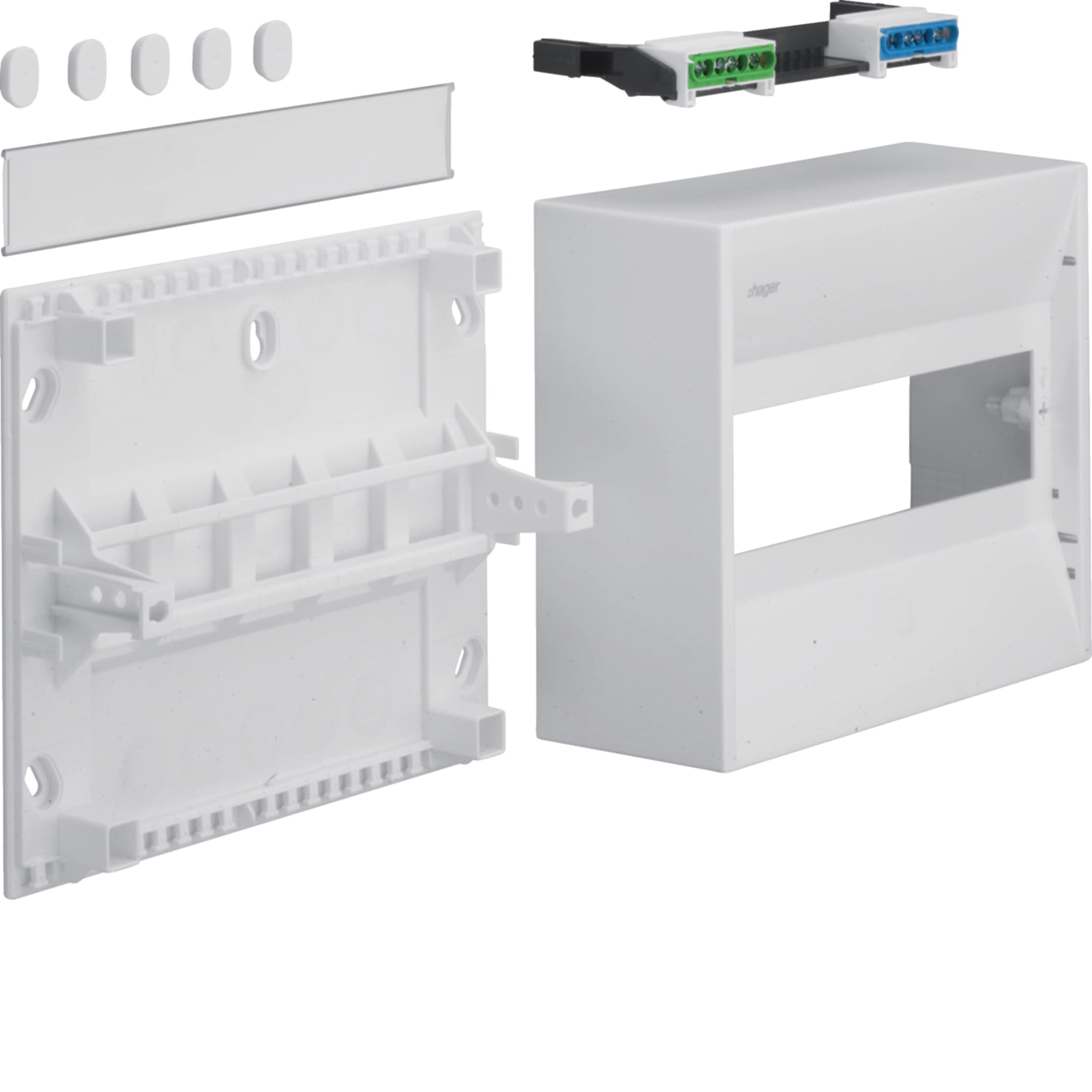 Miniverteiler Aufputz gamma 10 TE IP30