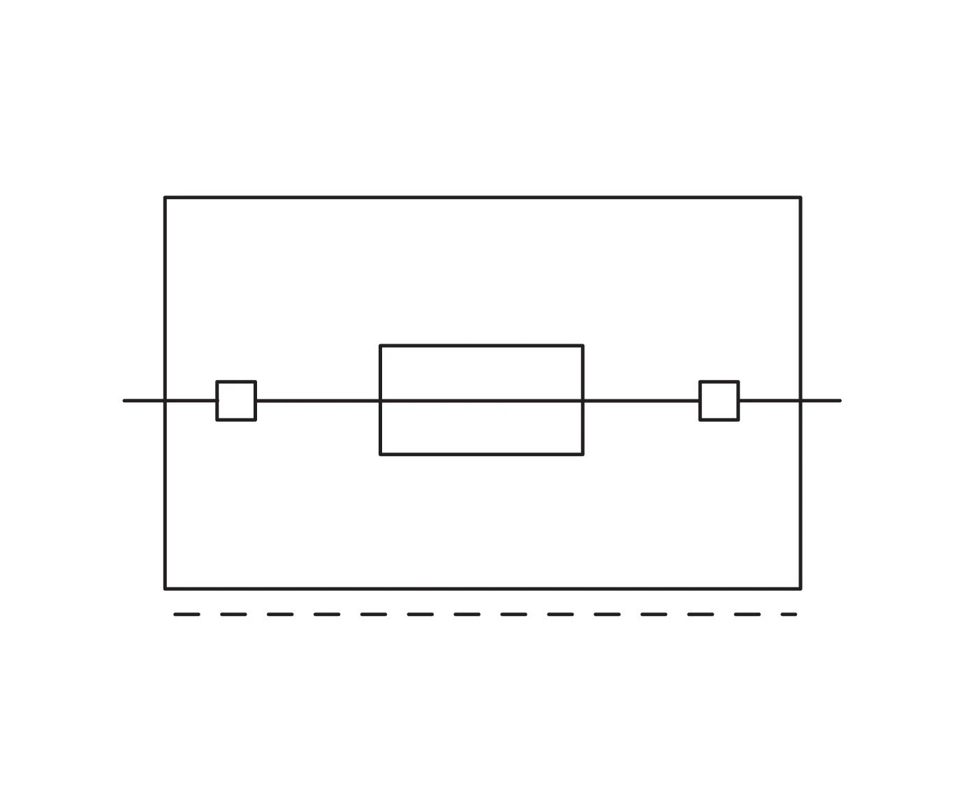 Sicherungsstecker Serie 2004, mit Lasche, für G-Sicherungseinsätze 5 x 20 mm und 5 x 25 mm, grau (2004-911) - Schaltbild