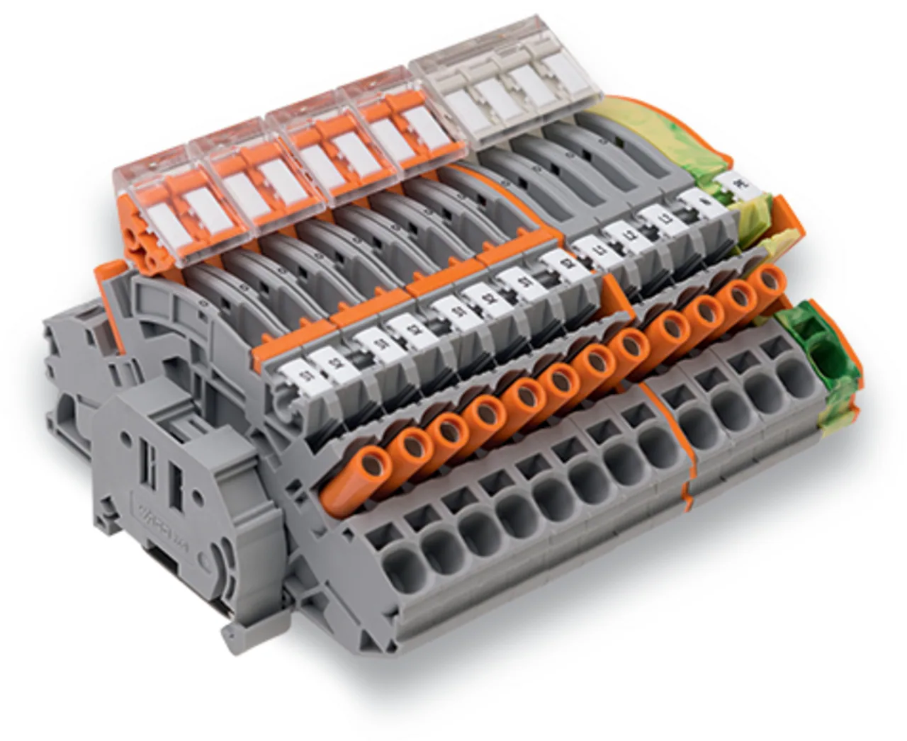 Klemmenblock Serie 2007, für Strom- und Spannungswandler, mehrfarbig (2007-8874)