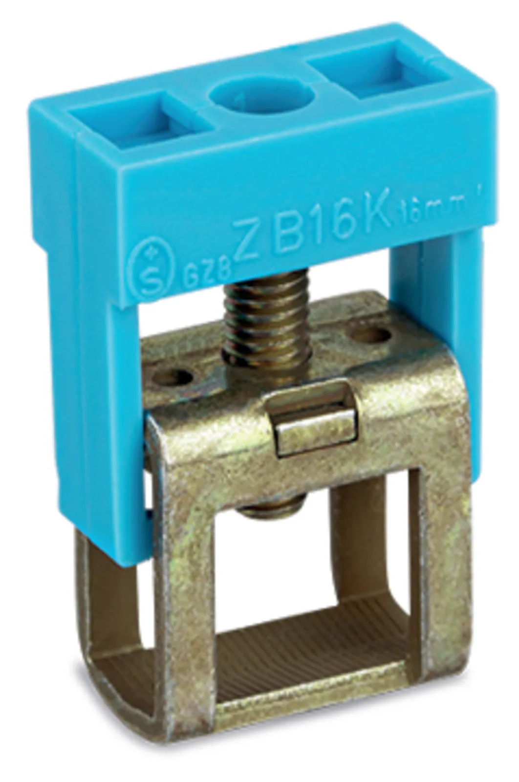 Anschlussklemme Serie 210, blau