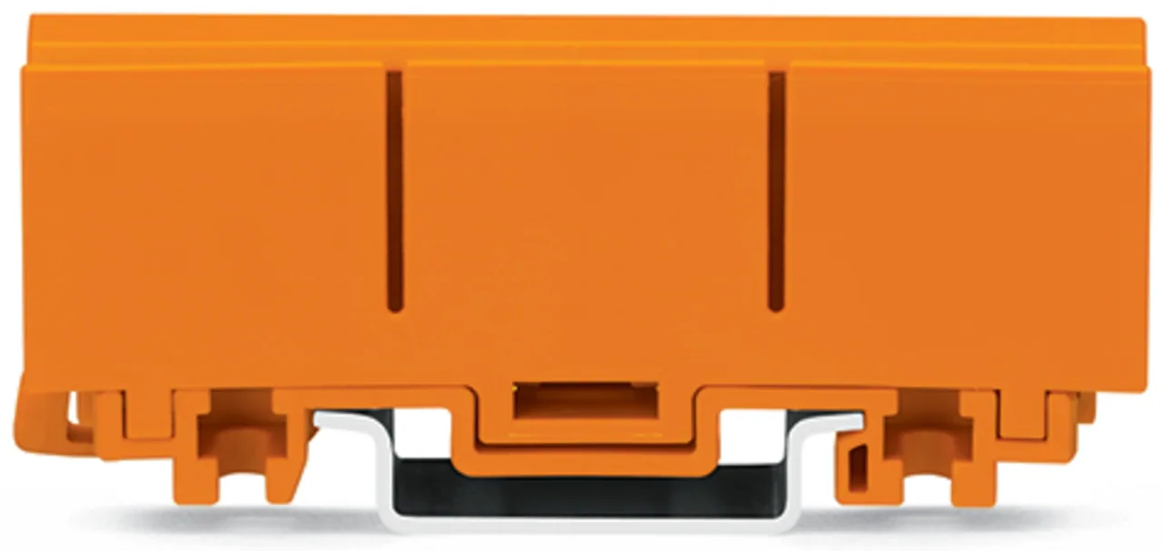 Befestigungsadapter Serie 2273, für ein- und zweireihige Klemmen, Serie 2273, orange