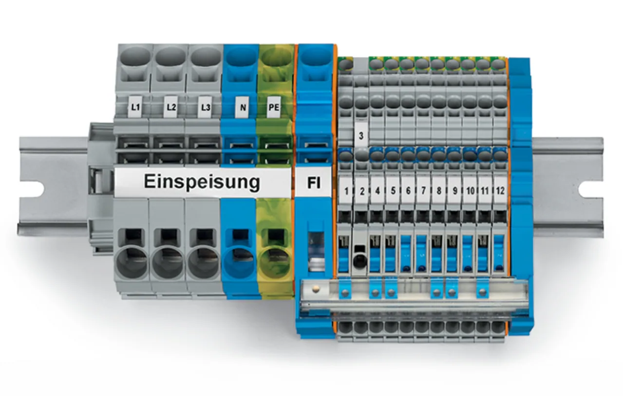 TOPJOBS-Unterverteiler-Set Serie 821, mit Betätigungsöffnung