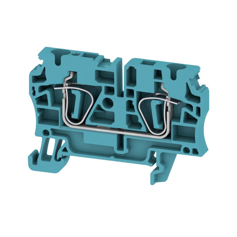 Weidmüller Durchgangsreihenklemme ZDU 4 BL, blau