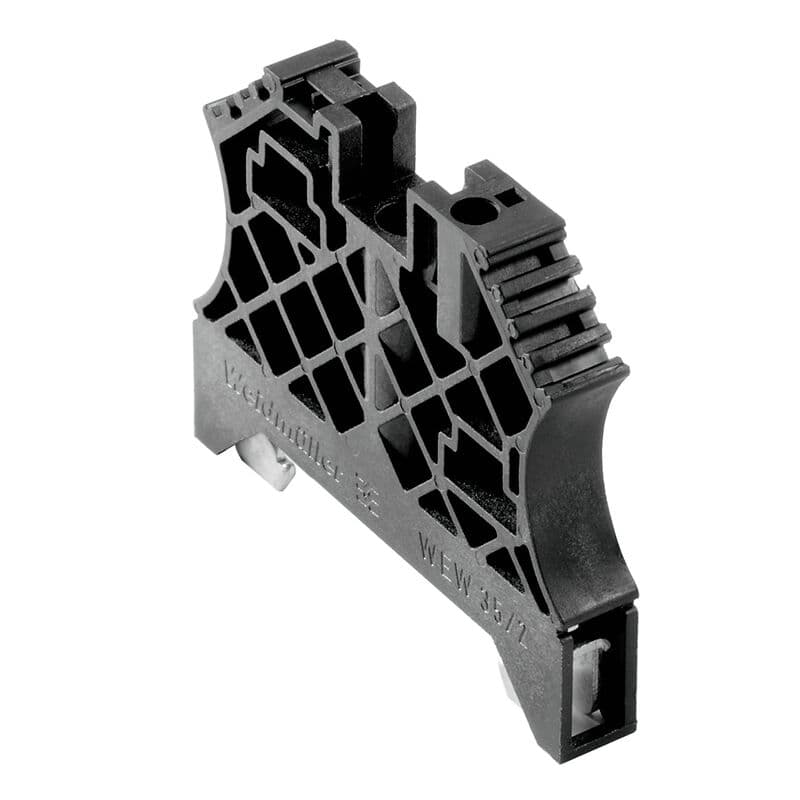 Weidmüller Endwinkel WEW 35/2 SW, schwarz, TS 35