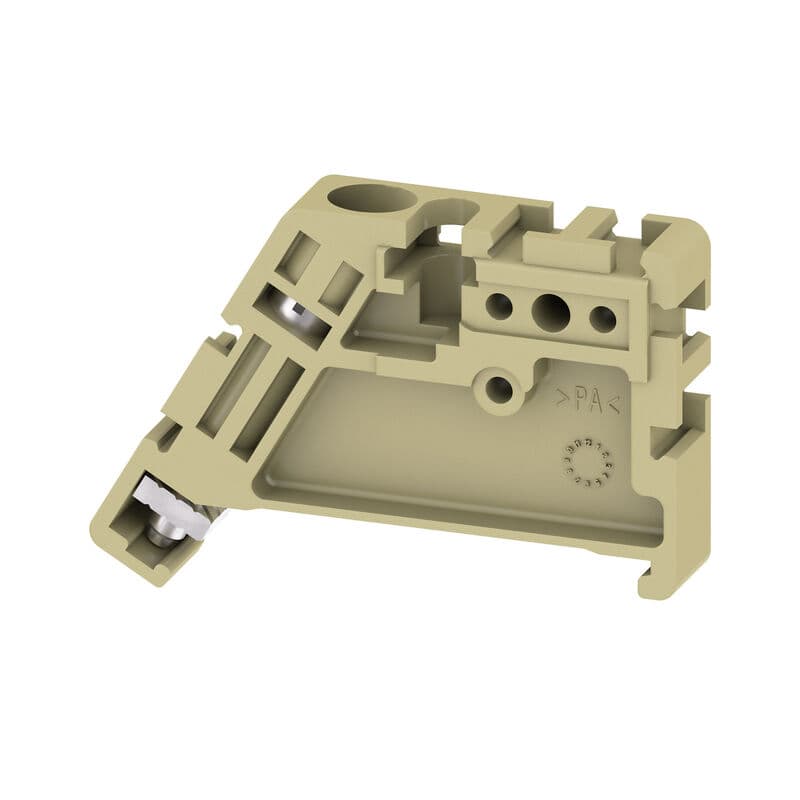 Weidmüller Endwinkel EW 35, beige, TS 35
