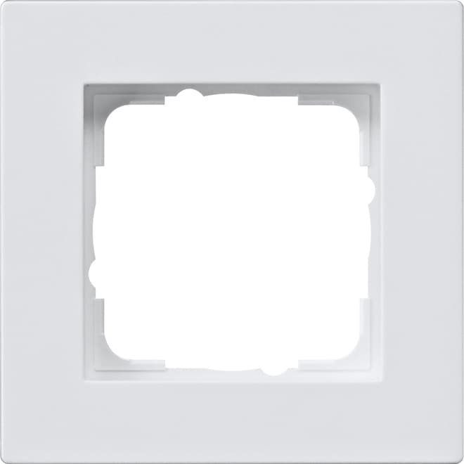 Abdeckrahmen 1fach flach E2