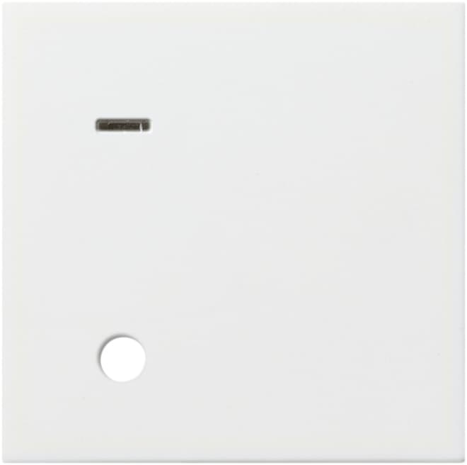 Abdeckung Ackermann 70045A3 System 55 Reinweiß glänzend 023303