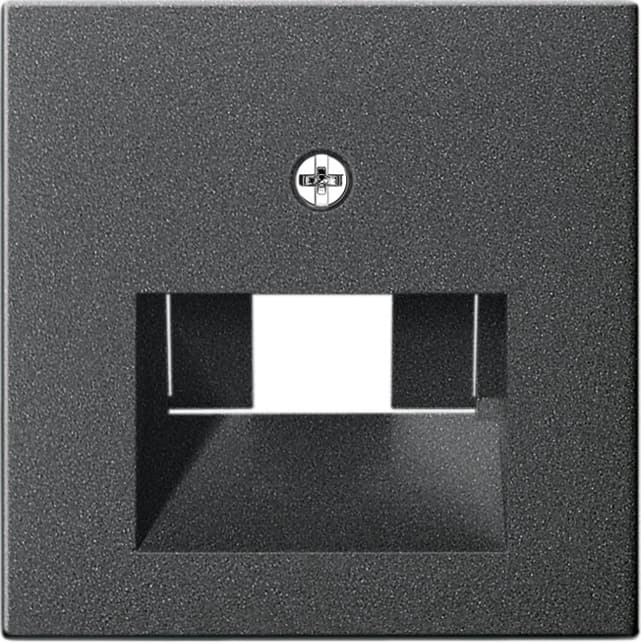 Abdeckung UAE/IAE+Netzwerk System 55 Anthrazit 027028