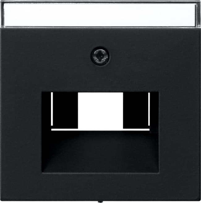 Abdeckung+ BSF UAE/IAE+ Netzwerk System 55 Schwarz matt (lack.) 0284005