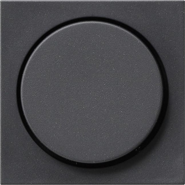 Abdeckung Knopf System 55 Anthrazit 065028