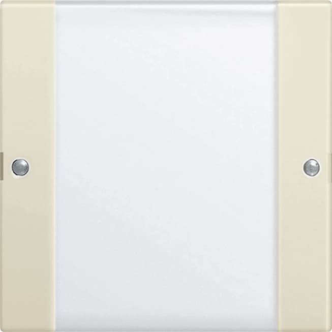 Wippenset 1fach BSF System 55 Klar/Cremeweiß glänzend 213101
