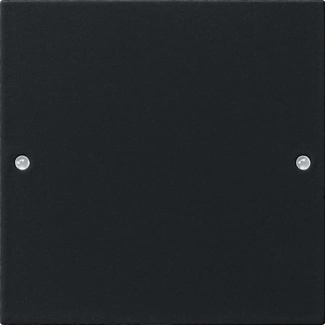 Wippenset 1fach System 55 Schwarz matt (lackiert) 2181005
