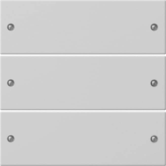Wippenset 3fach System 55 Grau matt (lackiert) 2183015