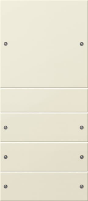 Wippenset 4fach (1+3) System 55 Cremeweiß glänzend (lackiert) 218401