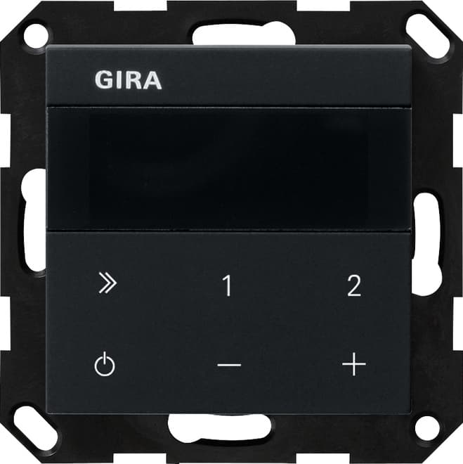 UP-Radio IP System 55 Schwarz matt (lackiert) 2320005