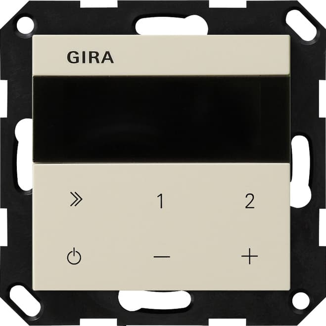 UP-Radio IP System 55 Cremeweiß glänzend 232001