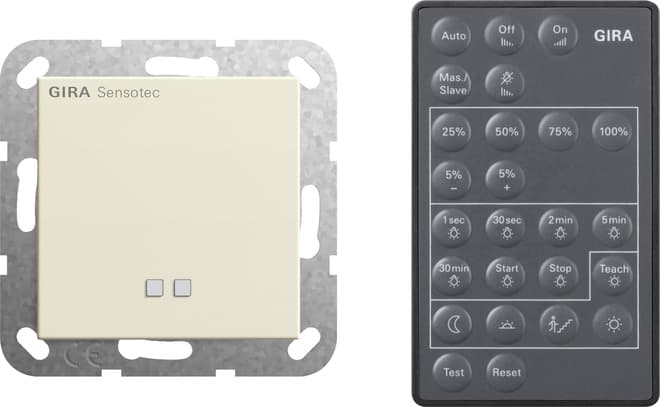 Sensotec m.Fernbedienung System 55 Cremeweiß glänzend 236601