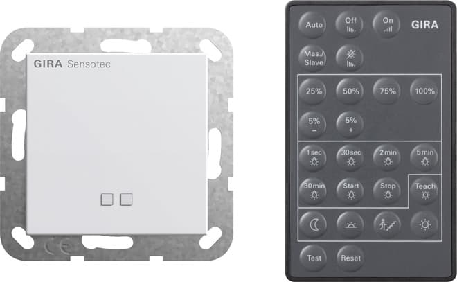 Sensotec m.Fernbedienung System 55 Reinweiß seidenmatt 236627