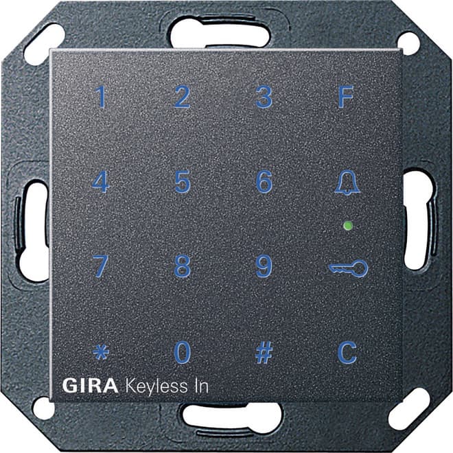 Keyless In Codetastatur System 55 Anthrazit 260528