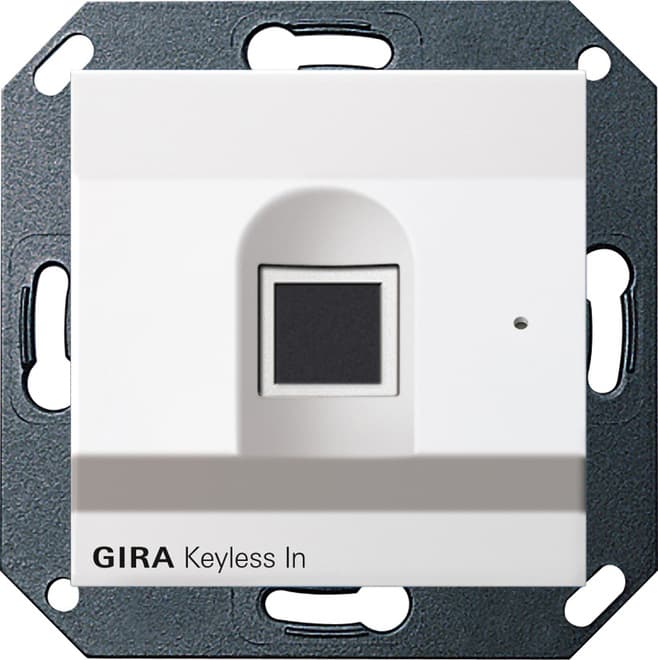 Keyless In Fingerprint- Leseeinheit System 55 Reinweiß seidenm. 261727
