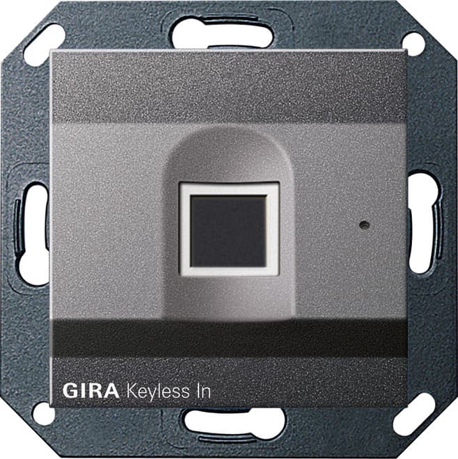Keyless In Fingerprint- Leseeinheit System 55 Anthrazit 261728