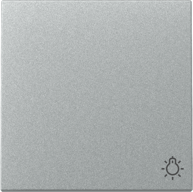 Wippe Symbol Licht System 55 Farbe Alu 328526