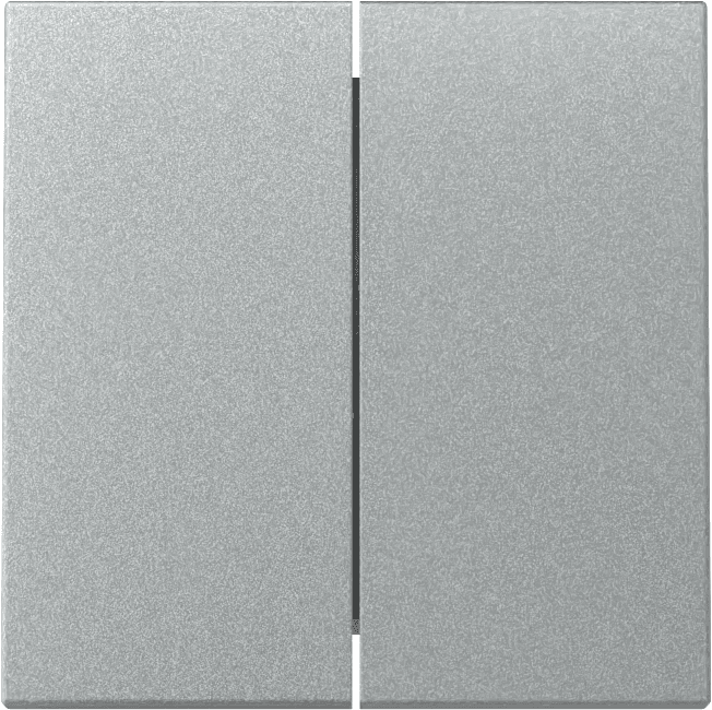 Wippe 2fach System 55 Farbe Alu 329526