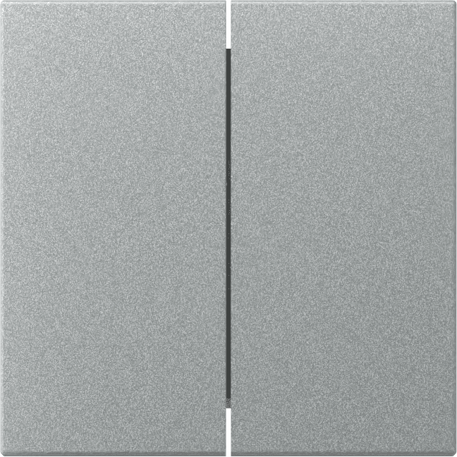 Wippe 2fach gerade System 55 Farbe Alu 349526