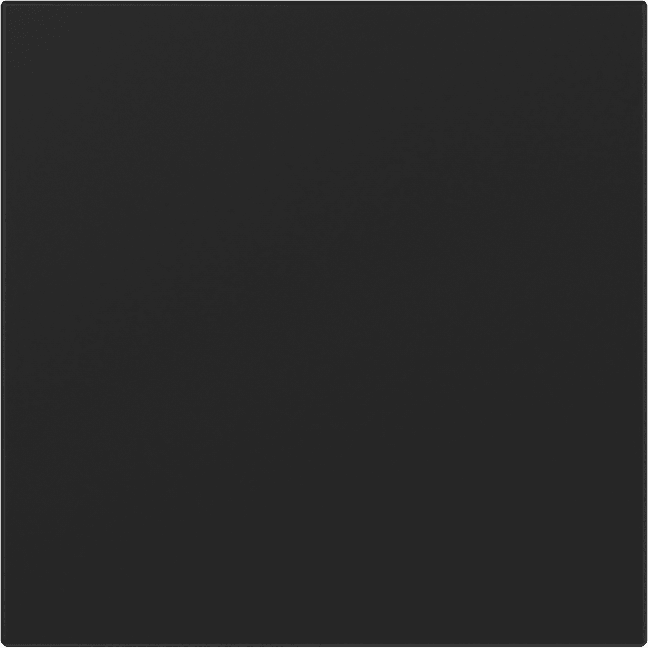 Wippe gerade System 55 Schwarz matt (lackiert) 3496005