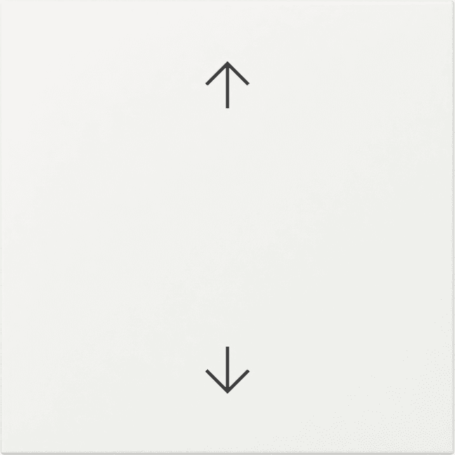 Wippe Pfeile System 55 Reinweiß m 361627