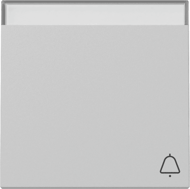 Wippe Symbol Klingel+BSF System 55 Grau matt (lackiert) 3673015