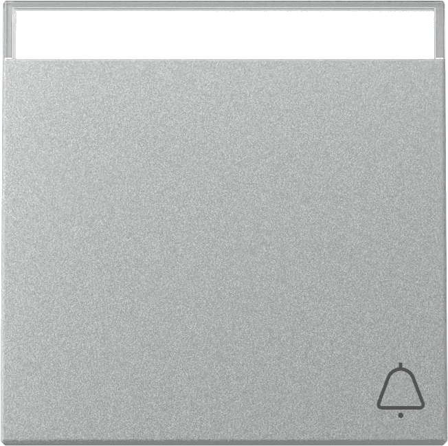 Wippe Symbol Klingel+BSF System 55 Farbe Alu 367326