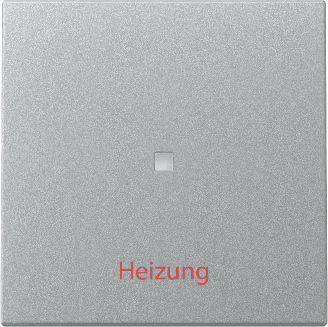 Wippe KF+Heizung Ein/Aus System 55 Farbe Alu 367826